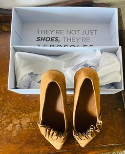 NWB Aerosoles Women's Dillion Flats Tobacco Size 7M - Picture 1 of 5