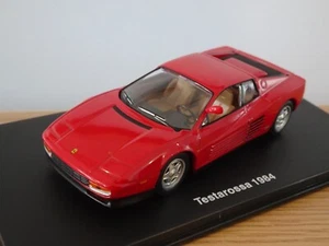 ALTAYA IXO FERRARI TESTAROSSA RED 1984 CAR MODEL PQ17 1:43 - Picture 1 of 3