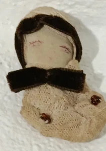 Antique old vintage collectible sewing handmade pin for needles 1930s lady - Picture 1 of 7