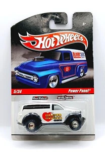 Hot Wheels 2010 Delivery Series Slick Rides Power Panel #5/25 Real Riders White - Picture 1 of 2