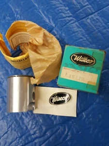 WISECO PISTON 167PS PENTON SACHS 125  WITH RING & WRIST PIN CLIPS  - Picture 1 of 5