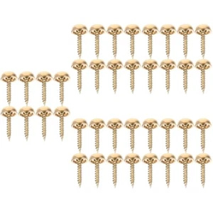 Set of 5 Zierschrauben Aus Messing Mit Kappen Werkzeug Bausätze - Bild 1 von 12