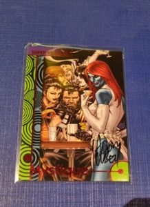 2013 Marvel Fleer Retro Base Autograph #58 Adam Kubert - Mystique - Imagen 1 de 2