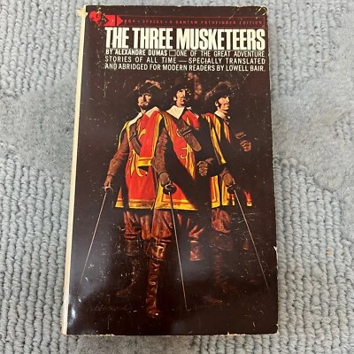 The Three Musketeers Classic Paperback Book by Alexandre Dumas Bantam Books 1969 - Image 1 of 4