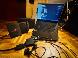 ASUS ROG Flow X13 GV301QH – ROG XG Mobile (RTX 3080), 32GB RAM, Ryzen 9 5980HS - Bild 1 von 12