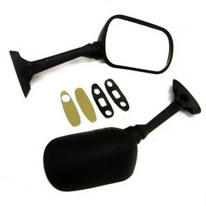Motorcycle Black Rearview Side Mirrors For Suzuki GSXR GSXR1000 SV1000 650 03-06 - Picture 1 of 3