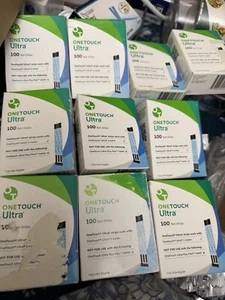 100ct One Touch ULTRA TEST STRIPS exp 5/25 To2026 Sale 39.99 See Pics--- - Picture 1 of 5
