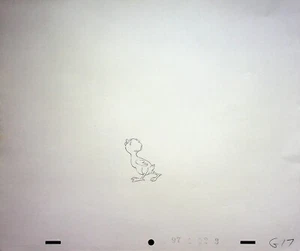 Lápiz de animación Jeffrey Charlotte's Web 1973 producción cinematográfica dibujado a mano #MK - Imagen 1 de 2
