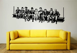 Hollywood Icons Lunch on a Beam (Skyscraper) Wall Art Sticker, Mural - Picture 1 of 8