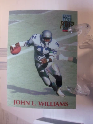 1992 Pro Set Power  #235 - John L. Williams - Seattle Seahawks   (2694) - Image 1 of 2