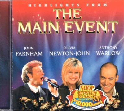 OLIVIA NEWTON-JOHN, FARNHAM • Highlights From The Main Event (CD, 1998, Bmg) NEW - Image 1 of 2