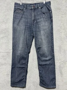 Alberto Jeans Mens 33x32 (35X29) Luxury T400 Denim Comfort Fit Whiskered Preppy - Picture 1 of 14