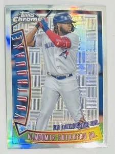 2022 Topps Chrome Refractor Vladimir Guerrerro Jr. Youthquake Baseball Card - Picture 1 of 2