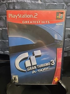 Gran Turismo 3 A-spec Ersatz Hülle/Booklet (Sony PlayStation 2, 2006) - Bild 1 von 3