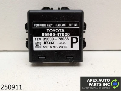 OEM 2004-2005 Toyota Prius 1.5L FARO LÁMPARA MÓDULO DE CONTROL DE NIVELACIÓN Foto 1 de 4