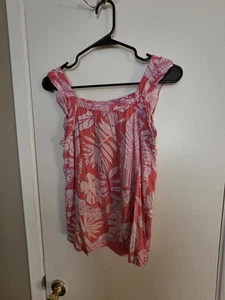 Cat And Jack Mädchen Top Korallenblatt Größe XL 14/16 - Bild 1 von 8