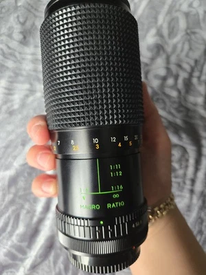 SEARS AUTO ZOOM LENS MULTI-COATED 80-200mm F/4 For CANON FD MOUNT f/1:4.0 - Image 1 of 4