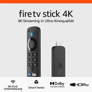 Amazon Fire TV Stick 4K - Streaming in 4K Ultra HD - Bild 1 von 7