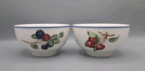 2x Villeroy & Boch Cottage Müslischüssel, Bowl, Müslischale, Brombeere & Kirsche - Bild 1 von 6