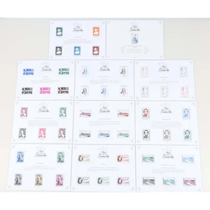 PATRIMOINE DE FRANCE TRÉSORS DE LA PHILATÉLIE SÉRIE COMPLÈTE DE 11 BLOCS DE 2022 - Picture 1 of 7