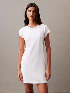 Calvin Klein Mujer Monograma Logo Vestido 100% Algodón (S, M, L) - Imagen 1 de 1