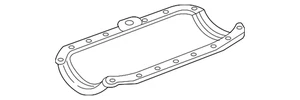 Genuine GM Oil Pan Gasket 12593592 - Picture 1 of 3