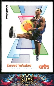 1991-92 SkyBox Cleveland Cavaliers Darnell Valentine #54 - Foto 1 di 2