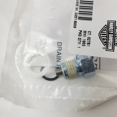 Kit tapón de drenaje magnético Harley-Davidson Touring BOM 60348-65B Foto 1 de 4