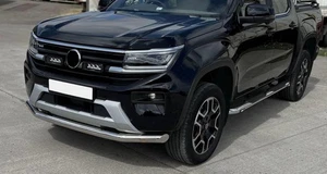 Edelstahl Spoilerleiste passend für Ford Ranger 2023+ 4x4 Frontrohr Stoßstangenschutz - Bild 1 von 2