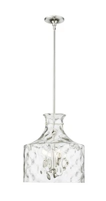 ML Lighting | Santorini Collection | 22604-PN | Indoor 4 Light Metal Pendant ... - Image 1 of 4
