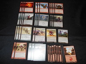 Baraja de 60 cartas - MONO RED ELDRZI - Listo para jugar - Cartas raras - Magic Magic The Gathering ftg - Imagen 1 de 4