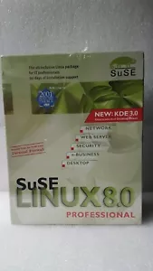 SuSe LINUX 8.0 PROFESSIONAL SOFTWARE - New:KDE 3.0 Unprecedented Desktop Power - Picture 1 of 8