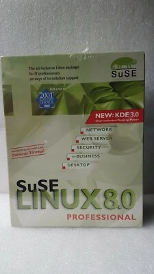 SuSe LINUX 8.0 PROFESSIONAL SOFTWARE - New:KDE 3.0 Unprecedented Desktop Power - Image 1 of 4