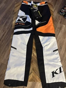 Klim Mens Race Spec Off Road Pants Regular Strike Orange Size Small NWT - Picture 1 of 6