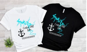 Center Hill Lake T-shirt Tennessee Lakes T shirt / Long sleeve / Hoodie - Picture 1 of 6