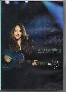 Ana Carolina DVD Ensaio De Cores Ao Vivo Brand New Sealed Made In Brazil - Picture 1 of 2