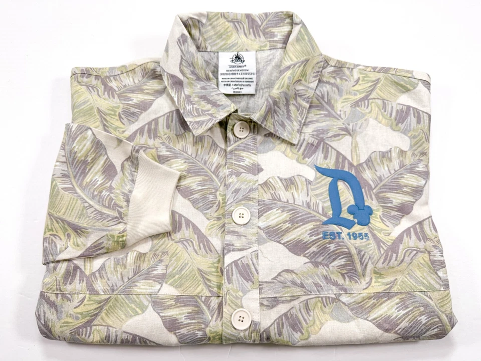Disney Disneyland Resort Tropical Spirit Jersey Long Sleeve Shirt Medium