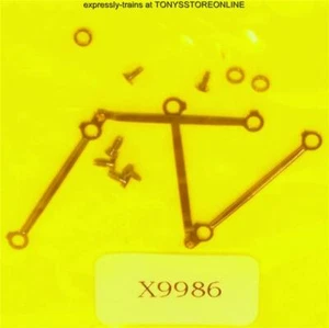 hornby oo spares x9986 1x coupling rod set for cl75000 loco - Foto 1 di 1