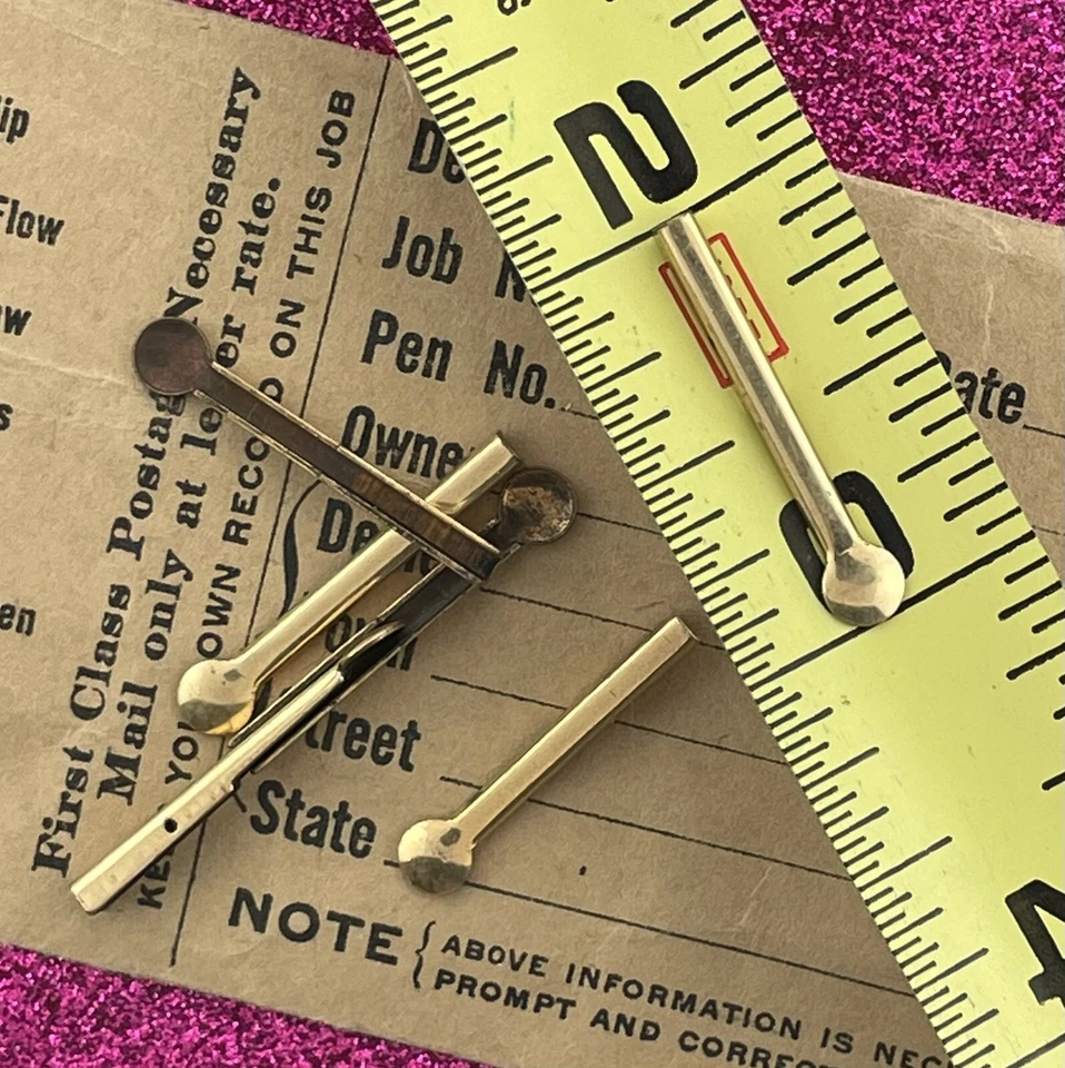 "1 palanca genérica tono dorado nuevo stock de 1"" de largo" Forma de Waterman Foto 1 de 1