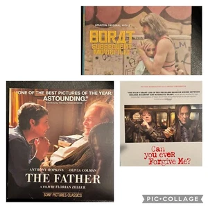3 S.A.G For Your Consideration DVD's Can You Ever Forgive Me, Borat, The Father - Picture 1 of 8