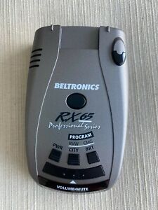 Beltronics RX65 Professional Series Radar Detector Red Text