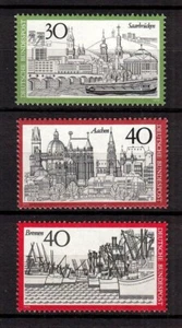 104034/ BRD 1973 – Mi 787-789 – Stadtansichten – postfrisch - Picture 1 of 1