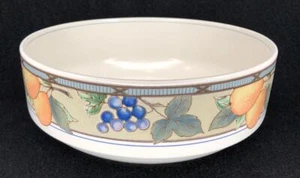 Mikasa GARDEN HARVEST 9" Salad Serving Bowl Ceramic CAC29 - Picture 1 of 3