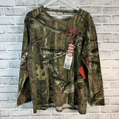 Mossy Oak Break-Up Infinity Ladie’s Long Sleeve Camouflage T-Shirt Size XXL - Image 1 of 4