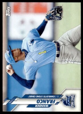 2020 Topps Pro Debut Wander Franco Charlotte Stone Crabs #PD-1 C - Image 1 of 2