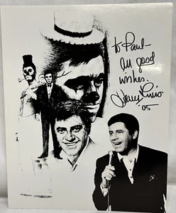 Jerry Lewis 8 x 5” B/W Picture Signed Personalized 2007 - Picture 1 of 3