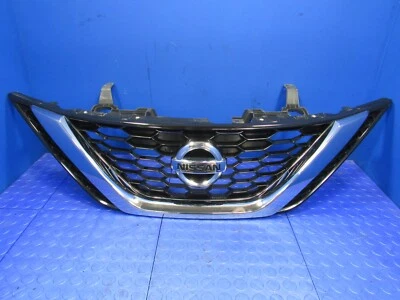 16-19 Nissan Sentra Front Upper Radiator Grille Grill Chrome Bumper Assembly 026 Foto 1 de 4