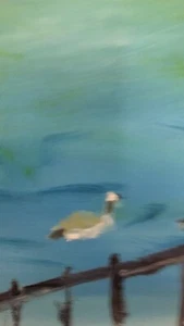 Lichfield - Oil on canvas painting by local artist signed 30cm x 40 - Picture 1 of 5