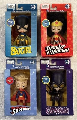 DC COMICS супер героиня куклы коллекции серии 1 Supergirl, Batgirl, Catwoman - Изображение 1 из 3