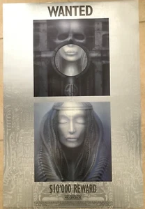 Kunstposter "EMERSON, LAKE & PALMER ART WANTED" von H.R. Giger - selten / neu - Bild 1 von 1